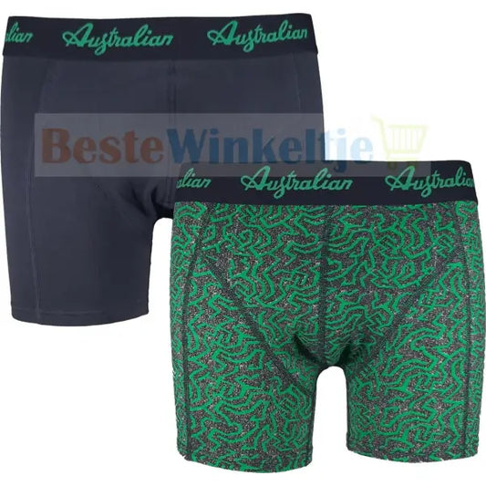 2 pack Australian Heren boxershorts Keith H Green - Boxershort