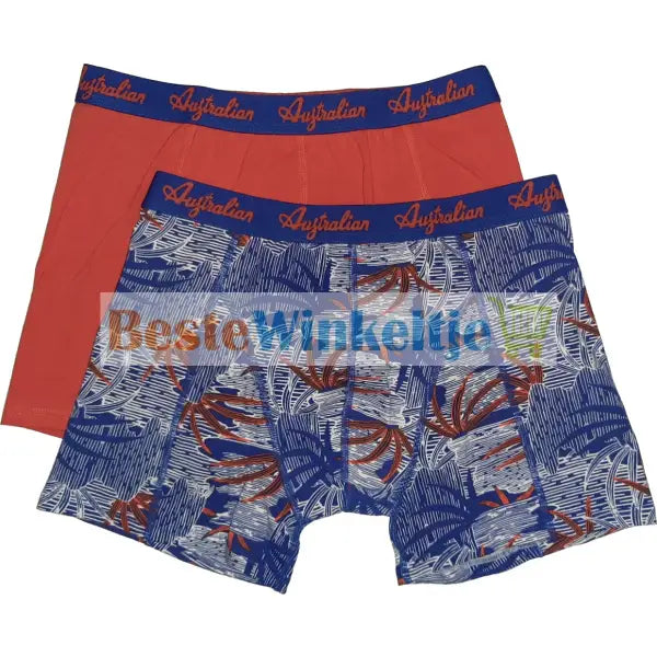 2 pack Australian Heren boxershorts ’Palmtree’ - Boxershort