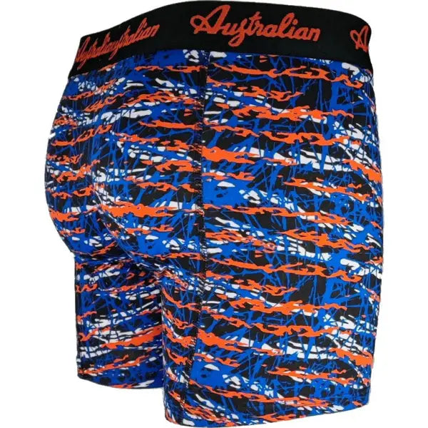 2 pack Australian Heren Boxershorts Scorched Orange - Boxershort