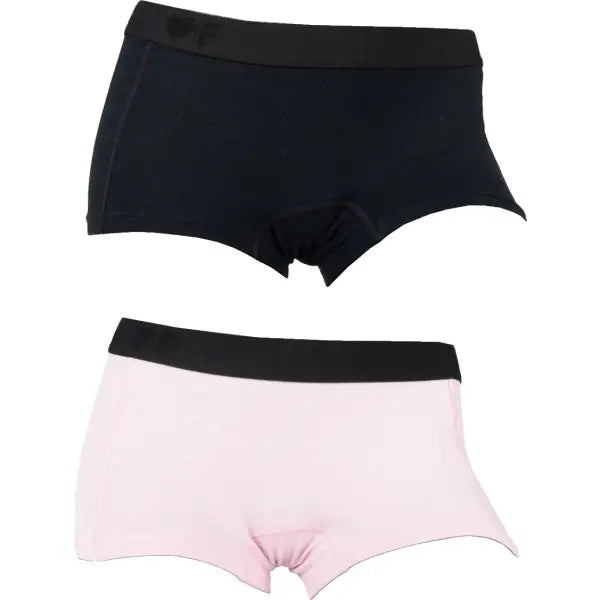 2 pack Funderwear damesboxers Pink-Lichtroze 72004 - Dames boxershort
