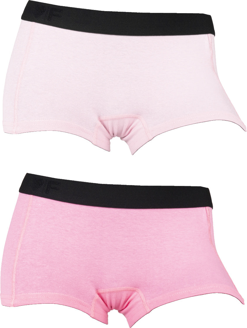 2 pack Funderwear damesboxers Pink-Roze 72004 - Dames boxershort