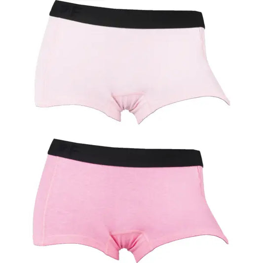 2 pack Funderwear damesboxers Pink-Roze 72004 - Dames boxershort