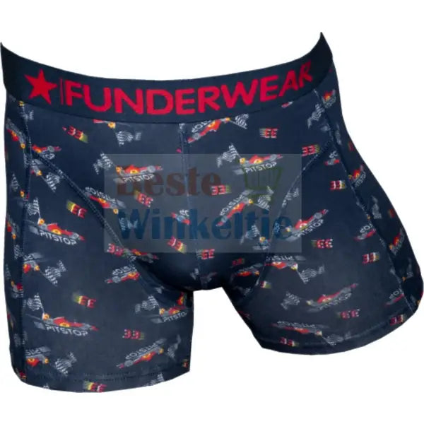 2 pack Funderwear Heren Boxers ’Pitstop’ - Boxershort