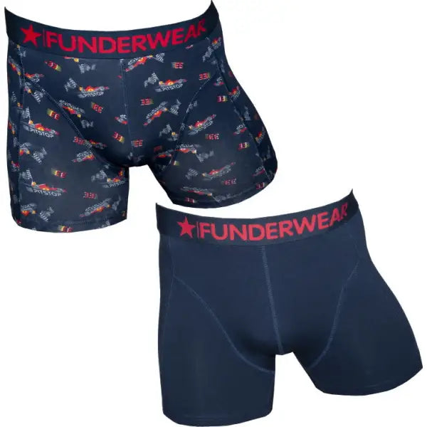 2 pack Funderwear Heren Boxers ’Pitstop’ - Boxershort