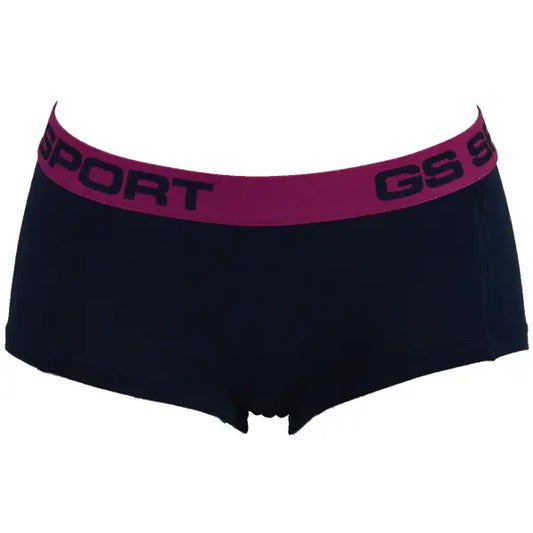 2 pack GS Sport Dames Boxers Effen donkerblauw - boxershort