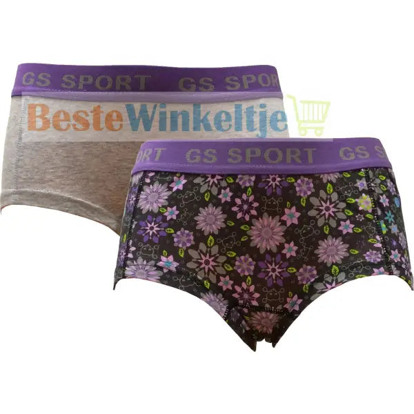2 pack GS Sport Dames Print - boxershort