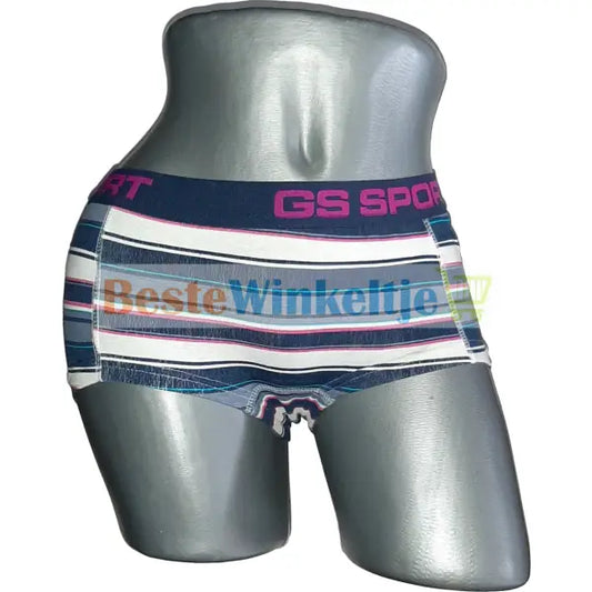 2 pack GS Sport Dames Print / Fuchsia - boxershort