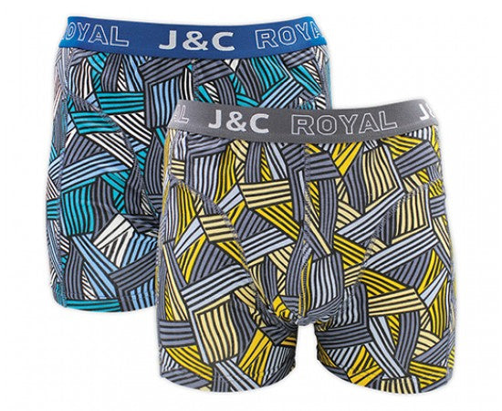 2 pack J&C Heren boxershort ’Basket’