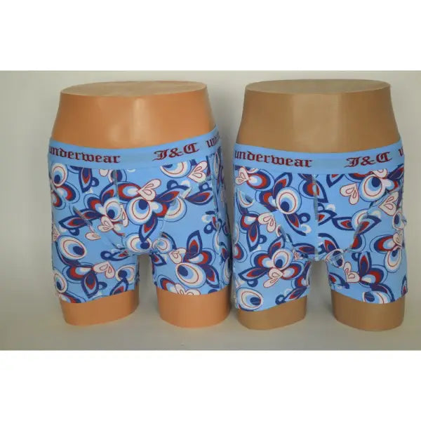 2 pack J&C Heren boxershort ’Flower’ Maat S