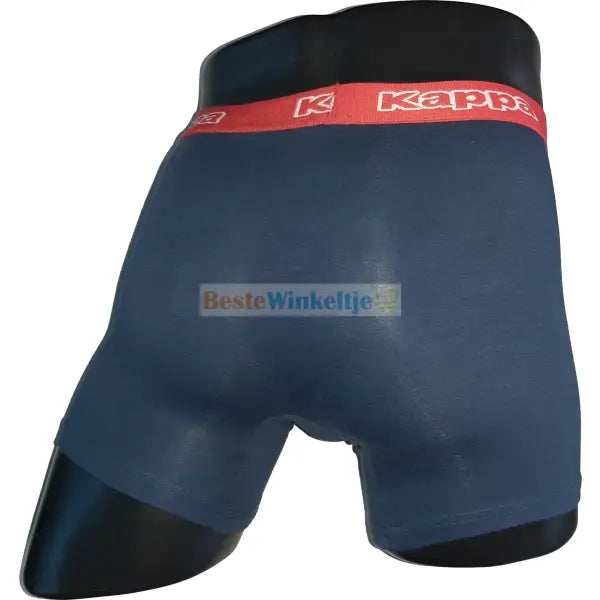 2 pack Kappa Heren Boxers ’Grijs/Antracite’ - Boxershort heren