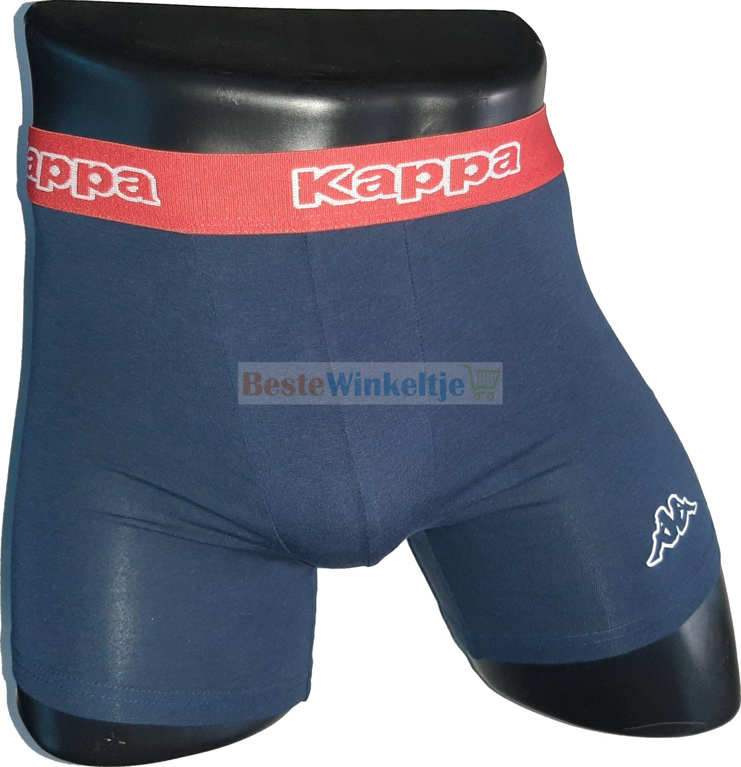 2 pack Kappa Heren Boxers ’Grijs/Antracite’ - Boxershort