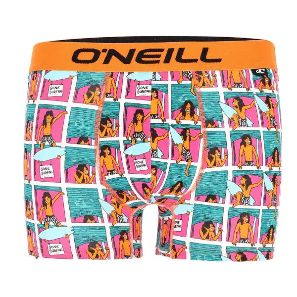 2 pack O’Neill heren boxershorts Multi Comic Black - Boxershort