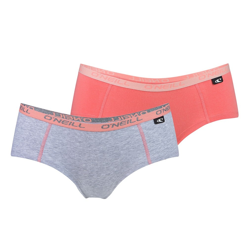2 pack O’neill hipster dames coral grey - hipsters
