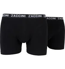 2 packZaccini Boxershorts Zwart - Boxershort heren