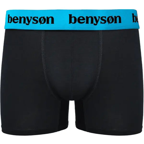 3 pack Benyson Bamboe Heren boxers ’black’ - Boxershort