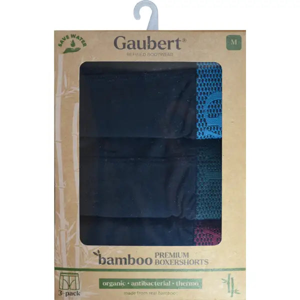 3 pack Gaubert Heren Boxershort Bamboe