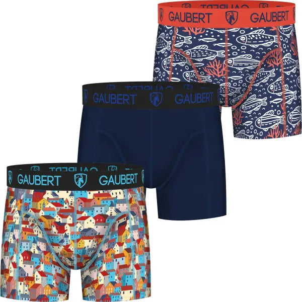 3 pack Gaubert Heren Boxershorts Bamboe - Boxershort