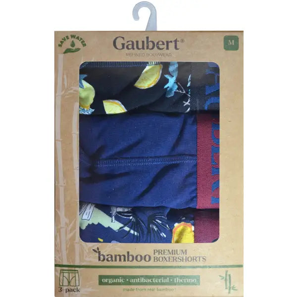 3 pack Gaubert Heren Boxershorts Bamboe - Boxershort