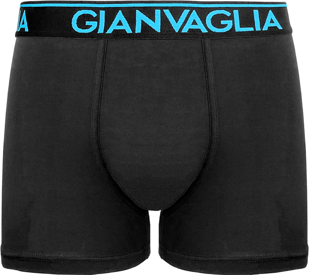 3 pack Gianvaglia Heren Boxershorts ’Black’ - Boxershort