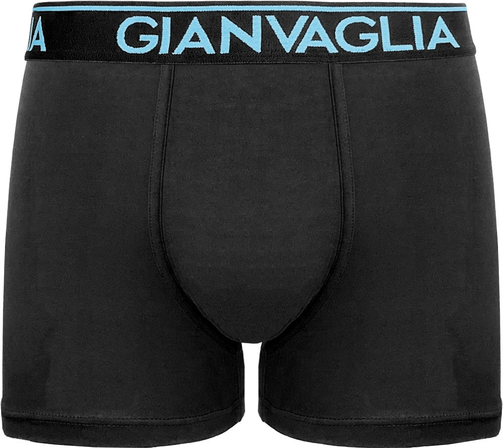 3 pack Gianvaglia Heren Boxershorts ’Black’ - Boxershort