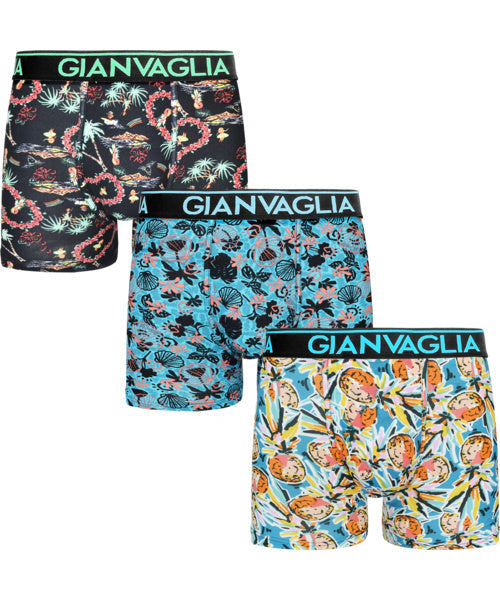3 pack GIANVAGLIA® Deluxe 5502 Heren Katoenen Boxershort