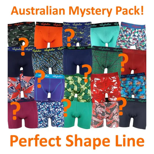 4 pack Australian Heren Boxershorts Mystery - Boxershort