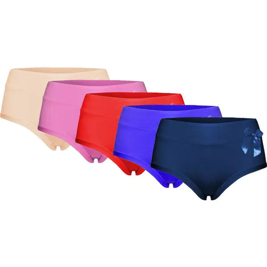 5 pack Dames slips Fine Woman 9033 Strikje