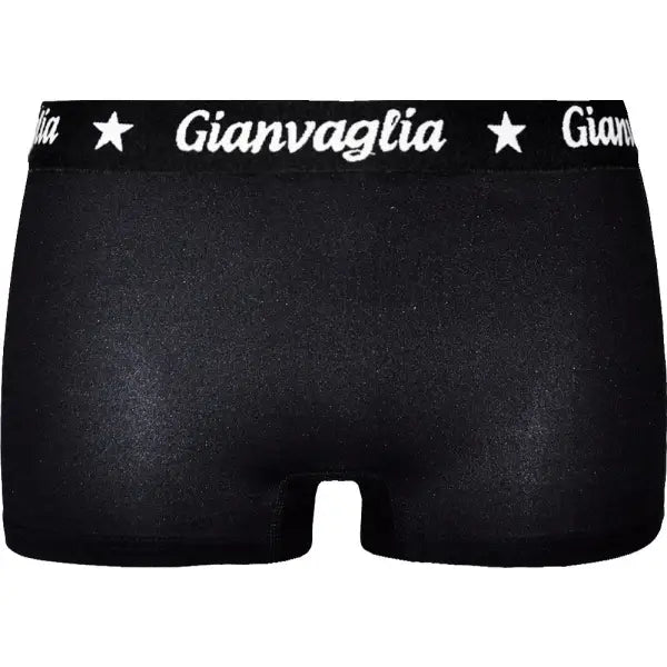 5 pack Gianvaglia Dames Boxershorts ’Black’ #8029 - ondergoed