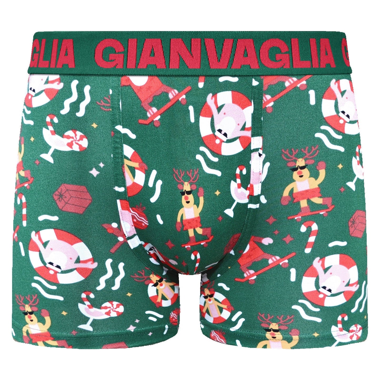 5 pack GIANVAGLIA® Deluxe 5085 Kerst set boxershort - heren