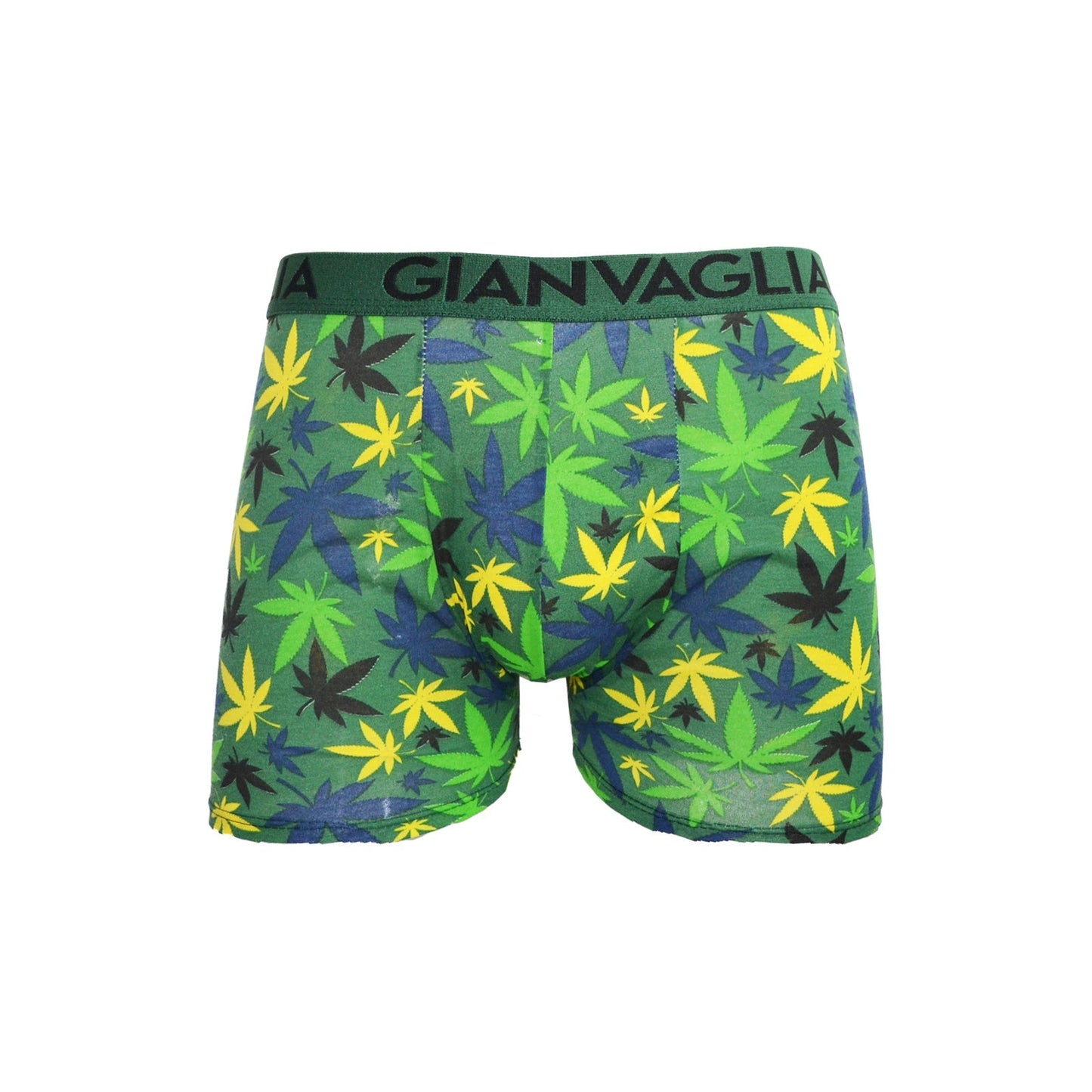 5 pack GIANVAGLIA® WEED/WIET Basic Katoenen Boxershort - heren