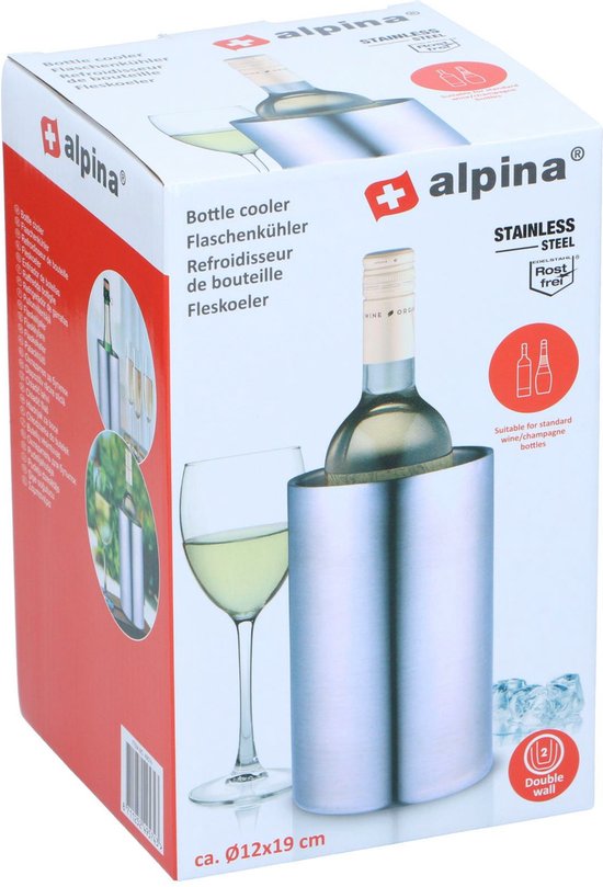 Alpina Champagne en wijnkoeler / ijsemmer