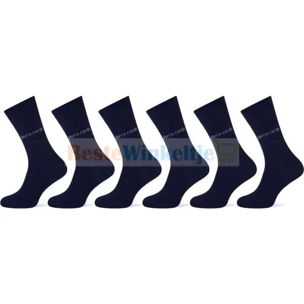 6 paar Pierre Cardin herensokken Navy - 39-42 / Heren Sokken