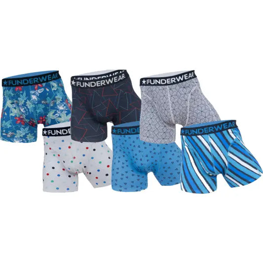 6 pack Funderwear Heren Boxer ’Mega-Pack’ - Boxershort