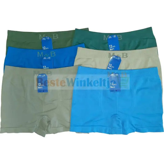 6 pack Heren boxers naadloos Smooth 3152-2 - Boxershort