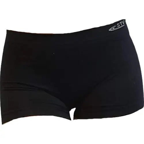 6 pack STV naadloze damesboxers zwart - Dames ondergoed