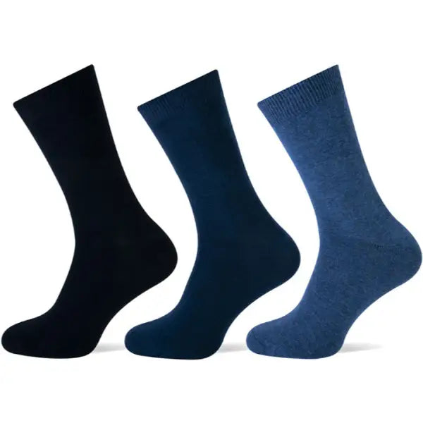 6 pack Teckel Damessokken Blauw Jeans assorti - Sokken