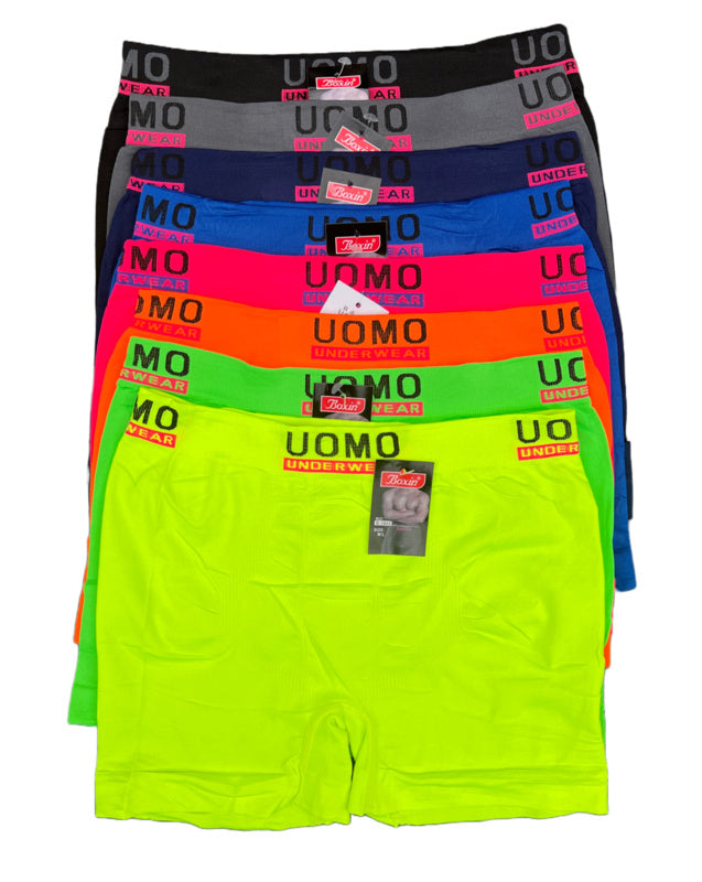 6 pack Uomo Heren Boxershorts naadloos Color - Boxershort