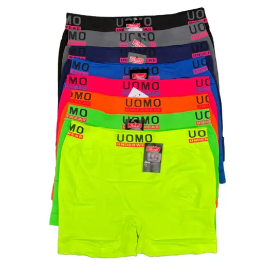 6 pack Uomo Heren Boxershorts naadloos Color - Boxershort
