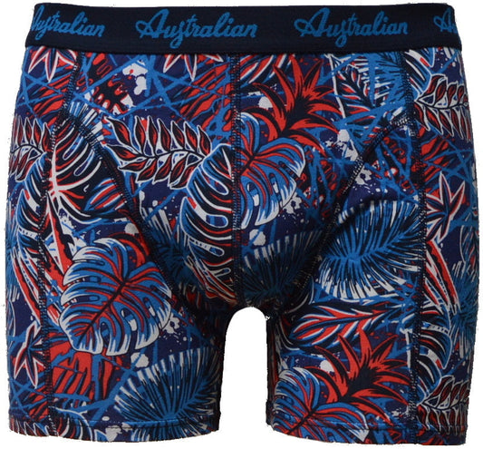 2 pack Australian Heren Boxershorts ’blue chaos’ - Boxershort