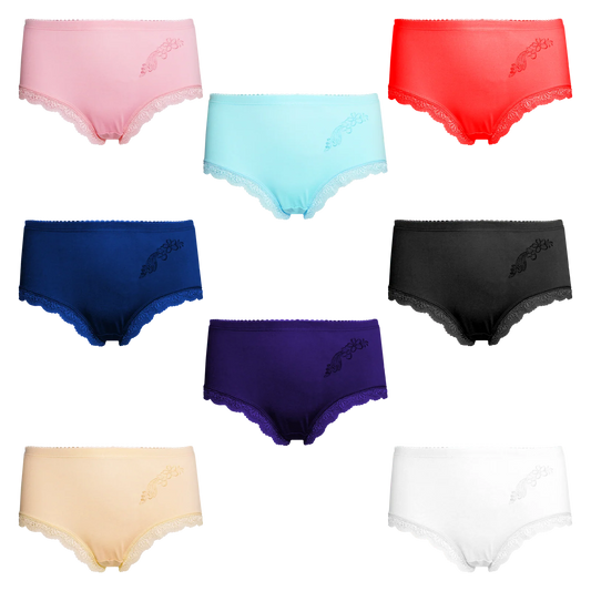 7 pack Fine Woman Dames slip | Dames ondergoed - Dames slips
