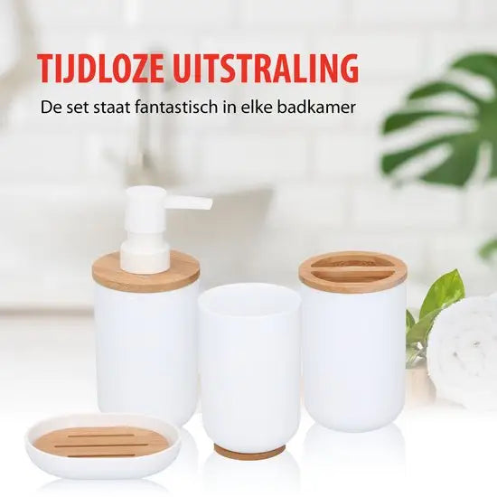 alpina Badkamerset - Toiletset - 6-Delig - toiletset