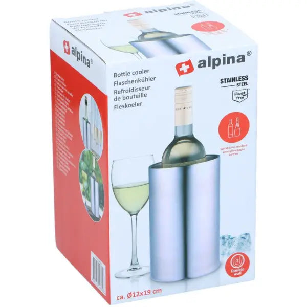 Alpina Champagne en wijnkoeler / ijsemmer - fleskoeler
