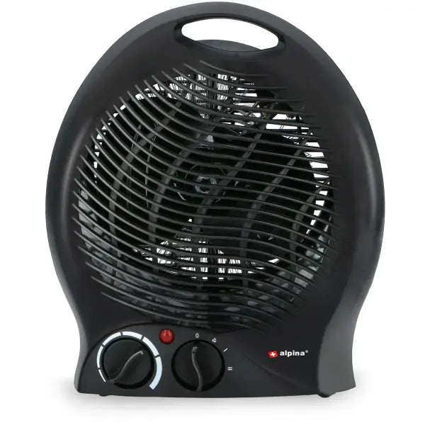 Alpina Draagbare Ventilatorkachel 2000W zwart - ventilatorkachel