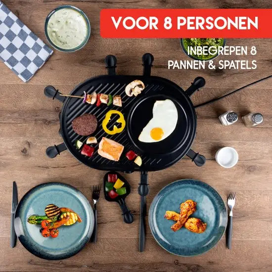Alpina Gourmetstel Voor 8 Personen - Goumetstel