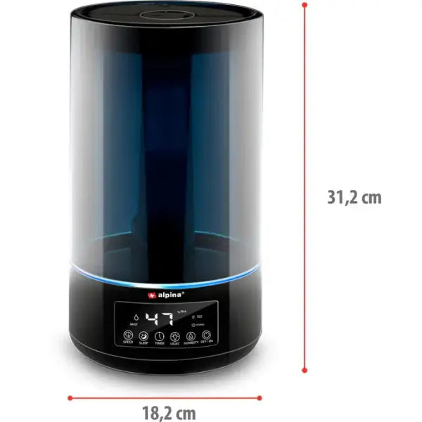 alpina Luchtbevochtiger 4.3L - Humidifier - Luchtbevochtiger