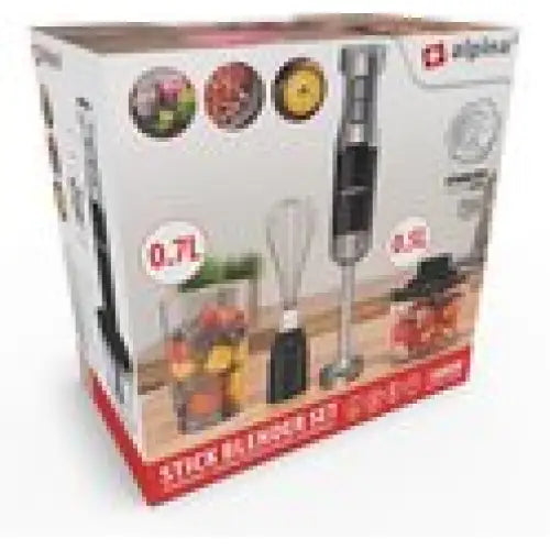 Alpina Staafmixer Set - Staafmixer met Hakmolen - Handmixer