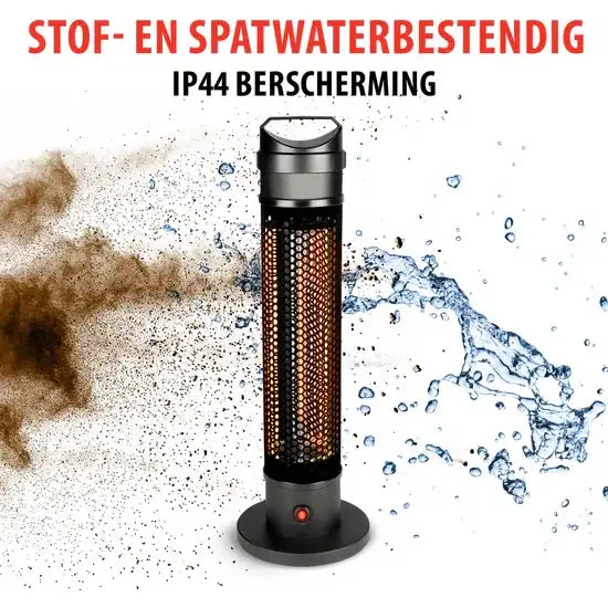 alpina staande Kachel infrarood Terrasverwarmer - electrische kachel