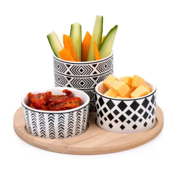 Alpina Tapasset rond 4 delig - Tapas set