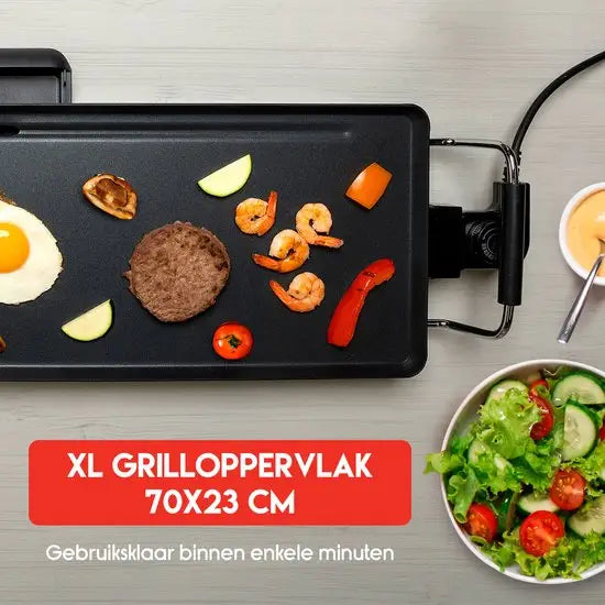 Alpina Teppanyaki Bakplaat - Grillplaat - Grillplaat