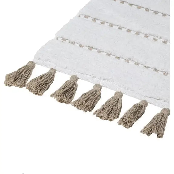 Badkleed Pom pom taupe 5Five - Badkleed